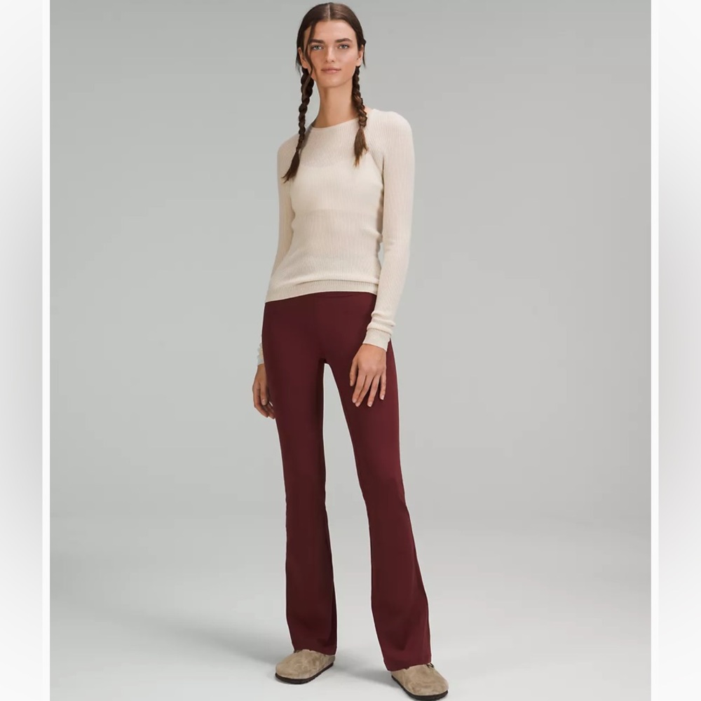 Lululemon Groove Super High Rise Flared Pant Nulu - Picture 4 of 5